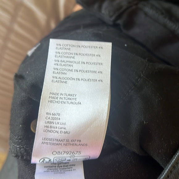 Anthropologie coated Pilcro pants - Picture 7 of 7